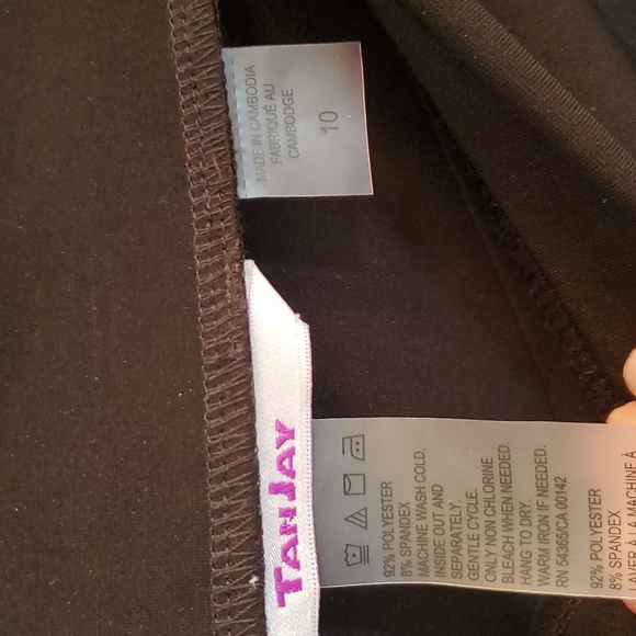 Tanjay black ruffled skirt - Picture 4 of 4